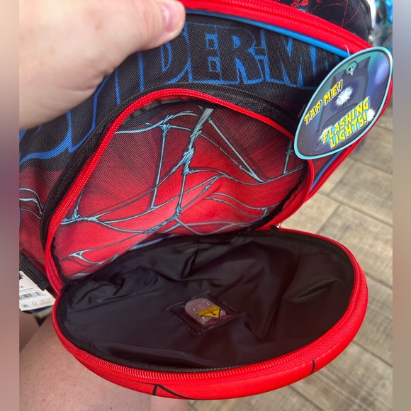 Marvel Spider-Man LightUp Backpack NWT - Picture 5 of 11